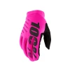 100 Percent CLOTHING 100% Brisker Womans Gloves - Pink / Black