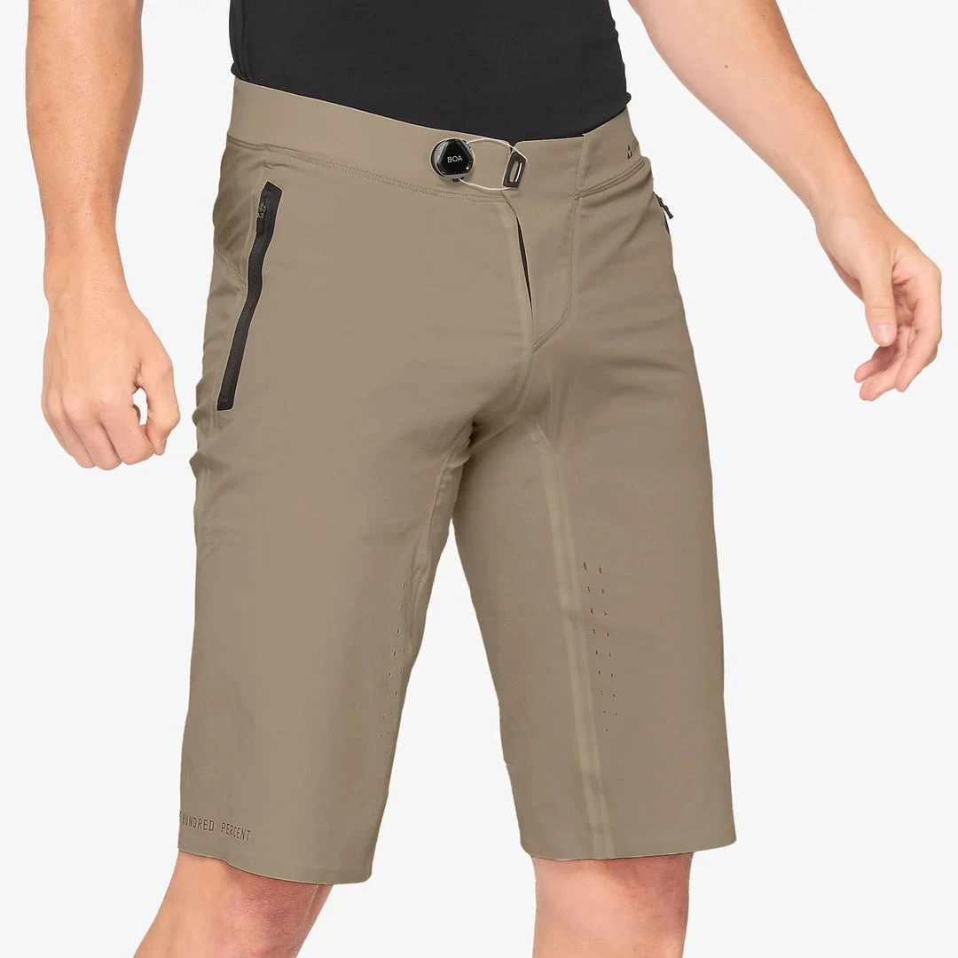 100 Percent CLOTHING 100% Celium MTB Shorts - Sand 100 Percent CLOTHING 100% Celium MTB Shorts - Sand