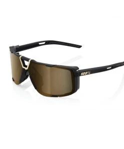 bikes.com.au Sale 18 100 Percent 100% Eastcraft Sunglasses - Soft Tact Black - Soft Gold Mirror Lens