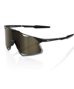 100 Percent 100% Hypercraft Sunglasses - Matte Black - Soft Gold Mirror Lens CLOTHING