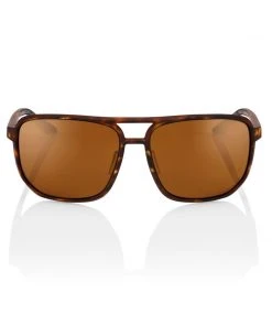 100 Percent CLOTHING 100% Konnor Sunglasses - Soft Tact Havana / Bronze Peak Polar