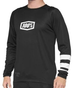 100 Percent 100% R-Core Youth Jersey - Black / White CLOTHING