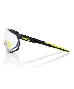 100 Percent CLOTHING 100% Racetrap 3.0 Sunglasses - Gloss Black - Photochromic Lens