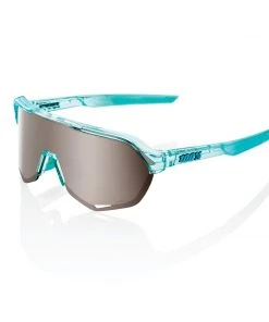 100 Percent CLOTHING 100% S2 Sunglasses - Polished Translucent Mint - HiPER Silver Mirror Lens
