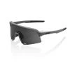 100 Percent CLOTHING 100% S2 Sunglasses - Soft Tact Black - Smoke Lens