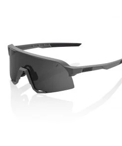 100 Percent CLOTHING 100% S2 Sunglasses - Soft Tact Black - Smoke Lens