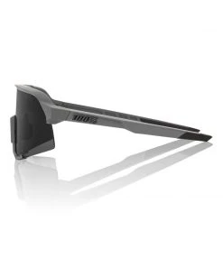 100 Percent CLOTHING 100% S2 Sunglasses - Soft Tact Black - Smoke Lens
