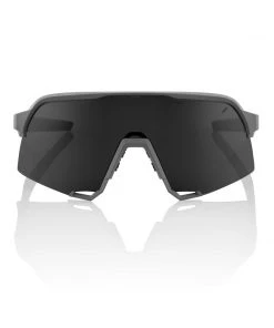 100 Percent CLOTHING 100% S2 Sunglasses - Soft Tact Black - Smoke Lens