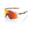 100 Percent 100% S3 Sunglasses - Soft Tact Grey Camo - HiPER Red Multilayer Mirror Lens