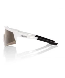 100 Percent 100% Speedcraft XS Sunglasses - Matte White / HiPER Silver
