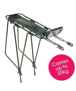 Azur Performance Alloy Touring Rear Rack (Standard Brake) - Black ACCESSORIES