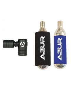 Azur Performance CO2 Bottle Set With Neoprene Grip 16g ACCESSORIES