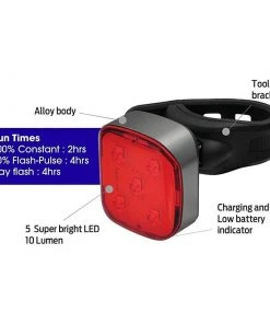 Azur Performance Strobe USB Tail Light