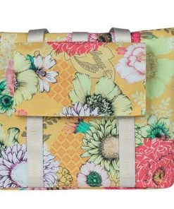 Basil Bloom Field 15-20L Bicycle Shopper Bag - Yellow