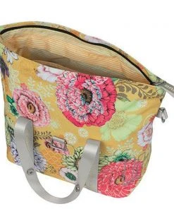 Basil Bloom Field 15-20L Bicycle Shopper Bag - Yellow