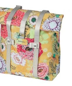 Basil Bloom Field 15-20L Bicycle Shopper Bag - Yellow