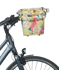 Basil Bloom Field 15L Carry All KF Front Basket - Yellow
