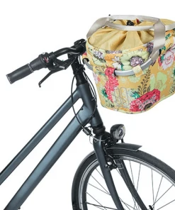 Basil Bloom Field 15L Carry All KF Front Basket - Yellow