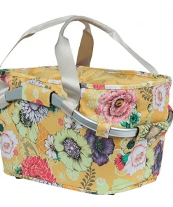 Basil Bloom Field 22L Carry All MIK Rear Basket - Yellow