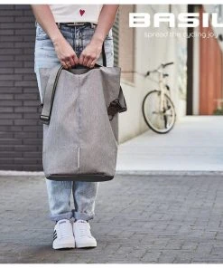 Basil City - Bicycle Shopper - 14-16L - Black