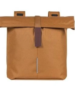 Basil City Double Bag 28-32L - Camel Brown