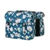 Basil Magnolia Double Bicycle Bag 35L - Teal Blue