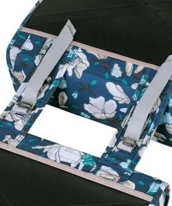 Basil Magnolia Double Bicycle Bag 35L - Teal Blue