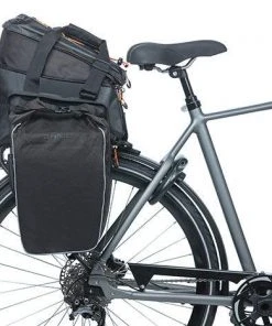 Basil Miles Tarpaulin Trunkbag XL Pro 9-36L - Black / Orange