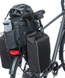 Basil Miles Tarpaulin Trunkbag XL Pro 9-36L - Black / Orange