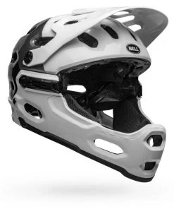 BELL Super 3R (MIPS) MTB Helmet - White / Black