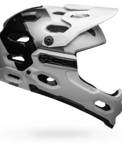 BELL Super 3R (MIPS) MTB Helmet - White / Black