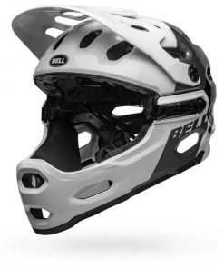 BELL Super 3R (MIPS) MTB Helmet - White / Black