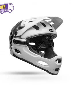 BELL Super 3R (MIPS) MTB Helmet - White / Black