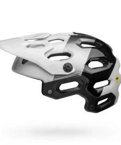 BELL Super 3R (MIPS) MTB Helmet - White / Black