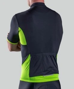 CLOTHING Bellwether Distance Cadence Mens - Black/Citrus 4 CLOTHING Bellwether Distance Cadence Mens - Black/Citrus