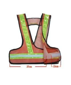 Bikes.com.au BikeLane X Type Universal Reflective Safety Vest