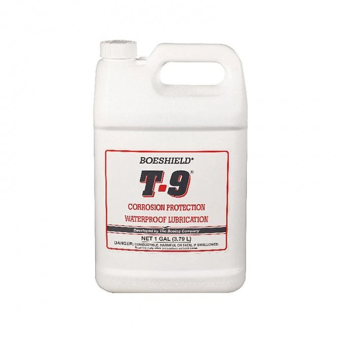 ACCESSORIES Boeshield T-9 Rust & Corrosion Waterproof Lubrication 1 Gallon ACCESSORIES Boeshield T-9 Rust & Corrosion Waterproof Lubrication 1 Gallon