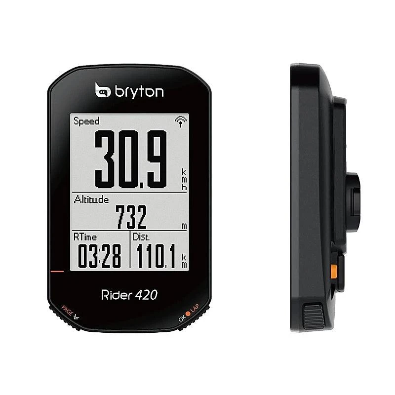 Bryton Rider 420 T GNSS Cycling Computer + CAD And HRM ACCESSORIES Bryton Rider 420 T GNSS Cycling Computer + CAD And HRM ACCESSORIES