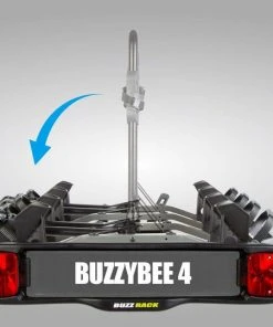 Buzz Rack ACCESSORIES Buzzybee 4 Platform 4 Bikes Carrier V2 - Towball Mount