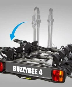 Buzz Rack ACCESSORIES Buzzybee 4 Platform 4 Bikes Carrier V2 - Towball Mount