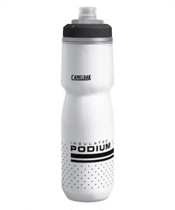 Camelbak Podium BIG Chill 0.7L (24oz) Water Bottle - White / Black
