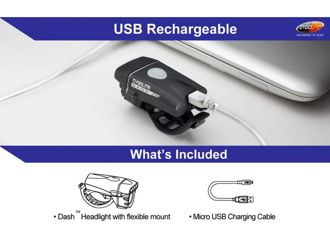 ACCESSORIES Cygolite Dash 520 USB Front Light ACCESSORIES Cygolite Dash 520 USB Front Light