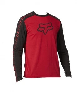 Fox Ranger Dri-Release LS MTB Jersey - Chili CLOTHING