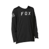 Fox Youth Defend LS Jersey - Black CLOTHING