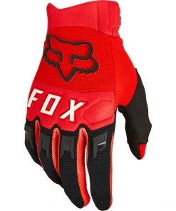 Fox Youth DIRTPAW Glove - Fluro Red CLOTHING
