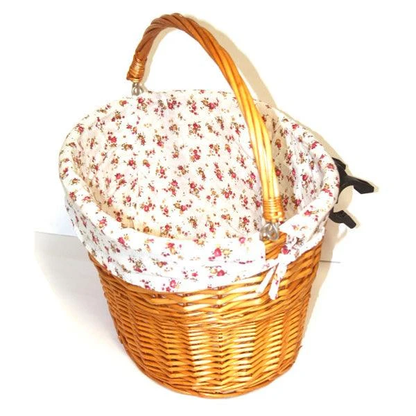 Generic Front Wicker Basket With Quick Release ACCESSORIES Generic Front Wicker Basket With Quick Release ACCESSORIES