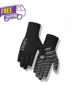 CLOTHING Giro Xnetic H20 Full Finger Gloves - Black