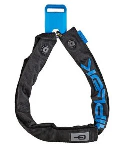 Hiplok Lite Key Chain Lock - Black / Cyan