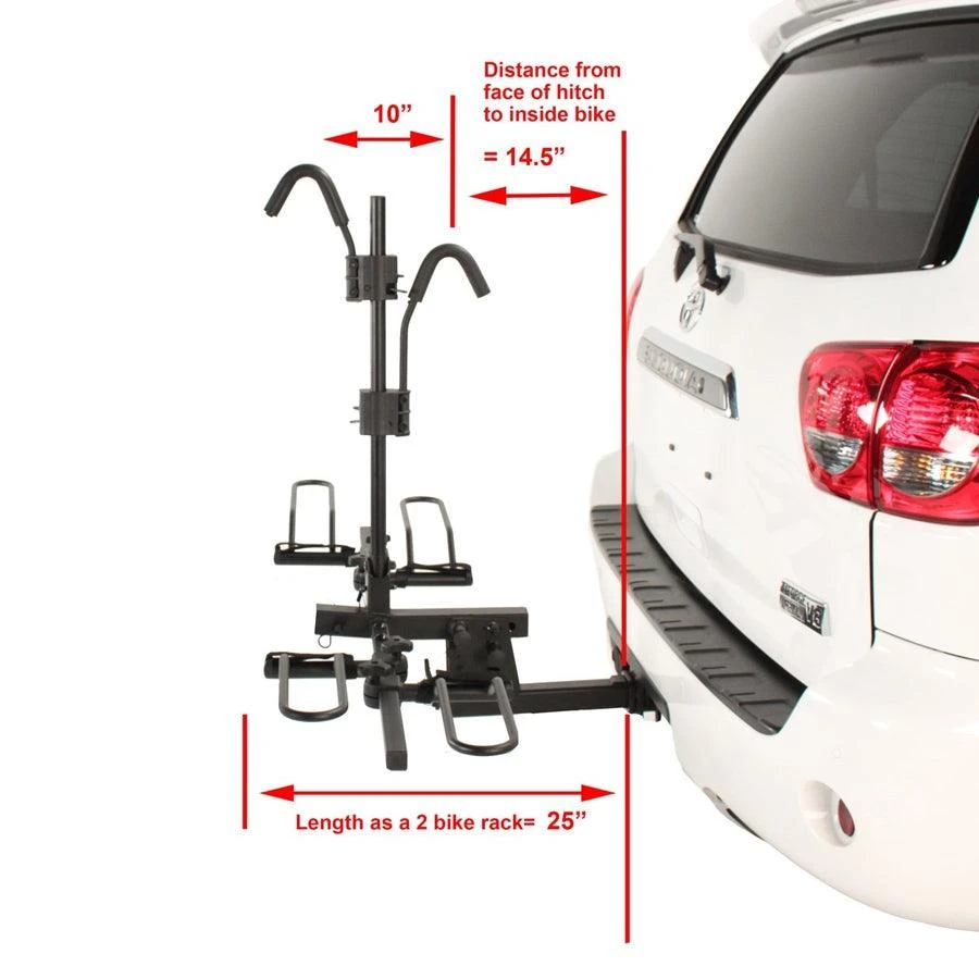 Hollywood Sport Rider-SE 2 Bike Platform Rack - Hitch Mount Hollywood Sport Rider-SE 2 Bike Platform Rack - Hitch Mount