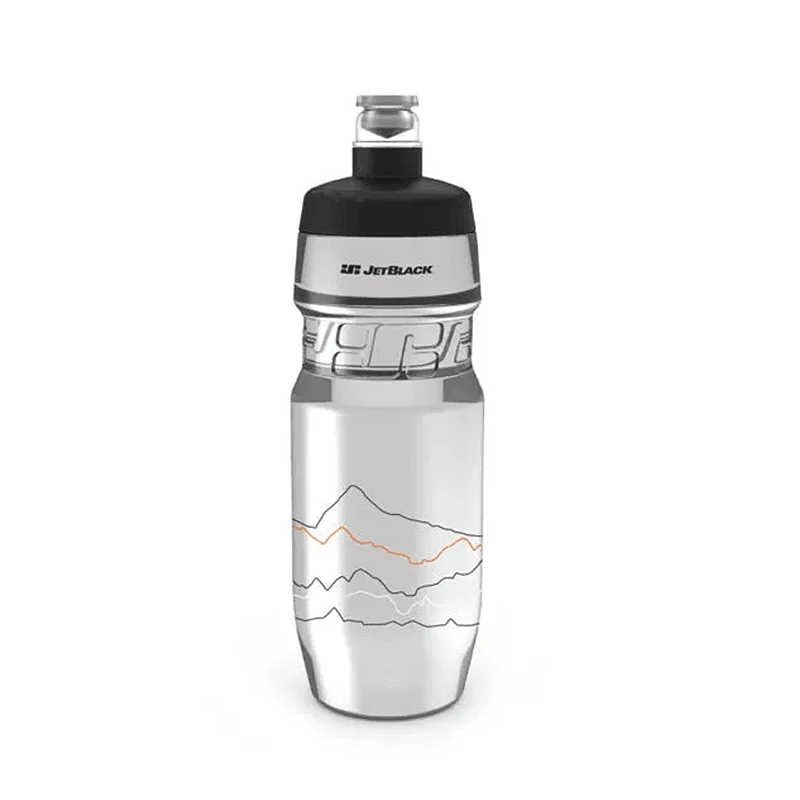 JetBlack Icon Bottle 710ml - Clear / Black ACCESSORIES JetBlack Icon Bottle 710ml - Clear / Black ACCESSORIES